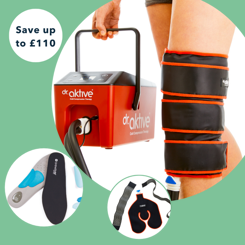 Recovery package with cold therapy