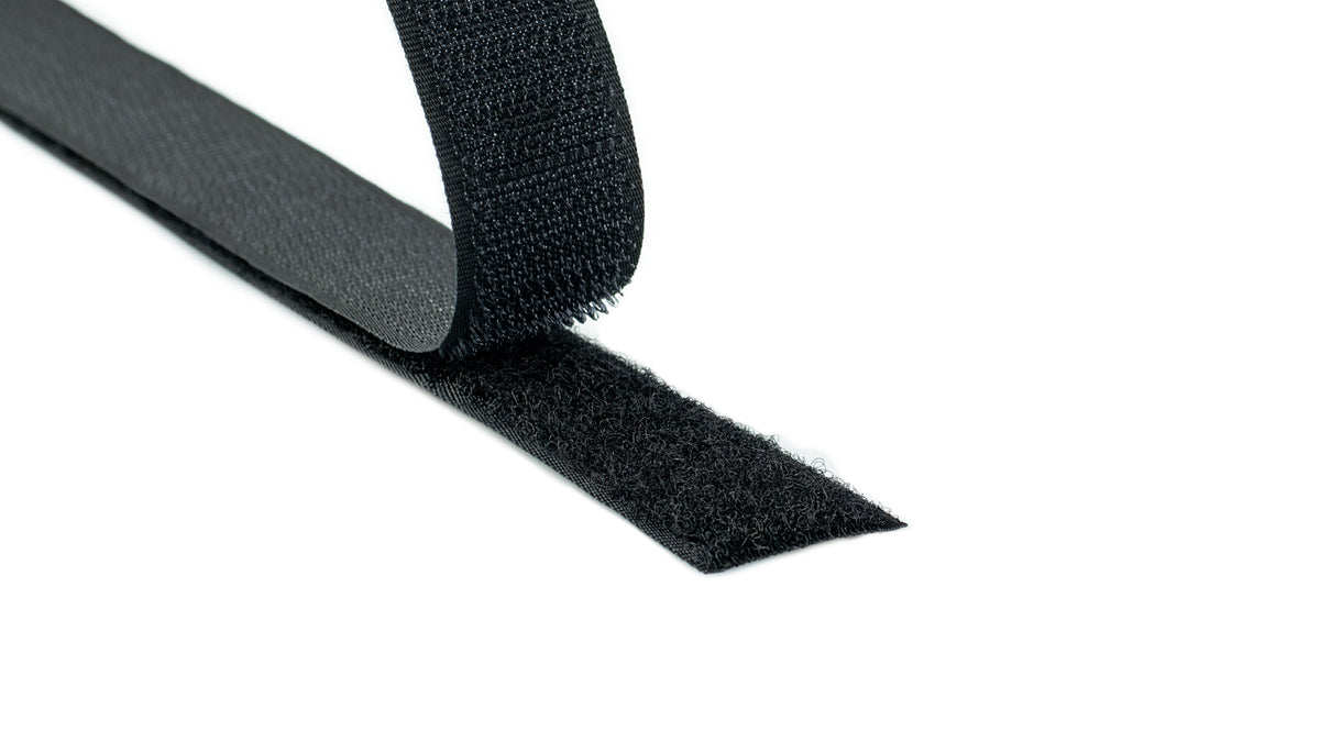 Manosplint Pro Sew On Loop 2.5cm x 25m Black