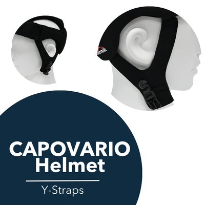 Capovario helmet y-strap