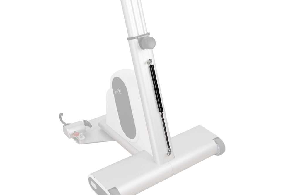 Assisted arm module height adjustment