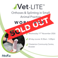 Orthoses & Splinting in Small Animal Practice - Workshop with Diane Messum