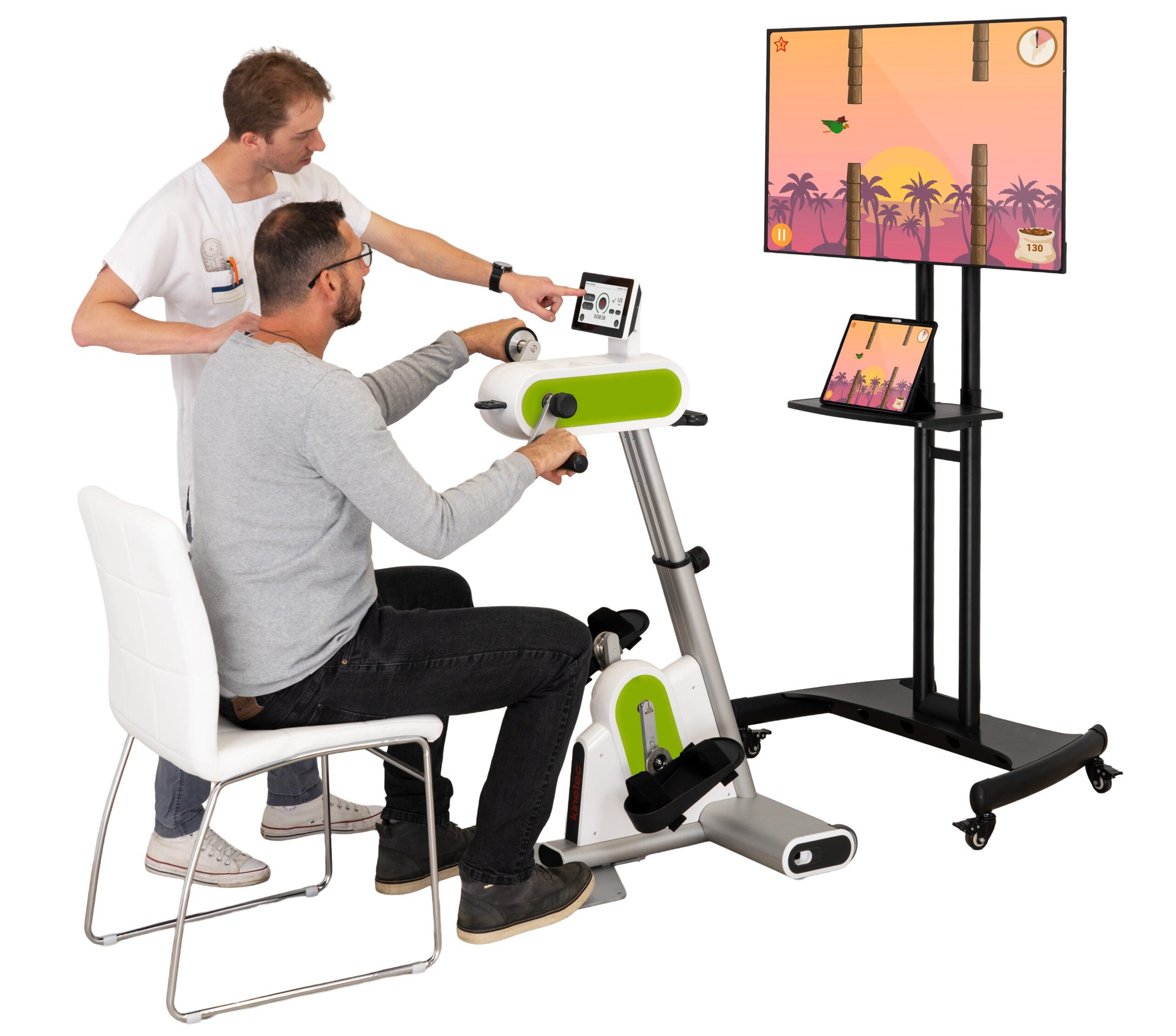 Kinetec Kinevia AL Jambe Kine TV Lime scaled