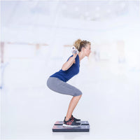 K-Deltas being used in a weight and squat exercise