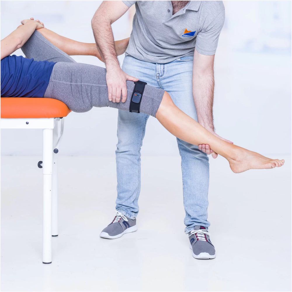 K-Move being used leg exercise