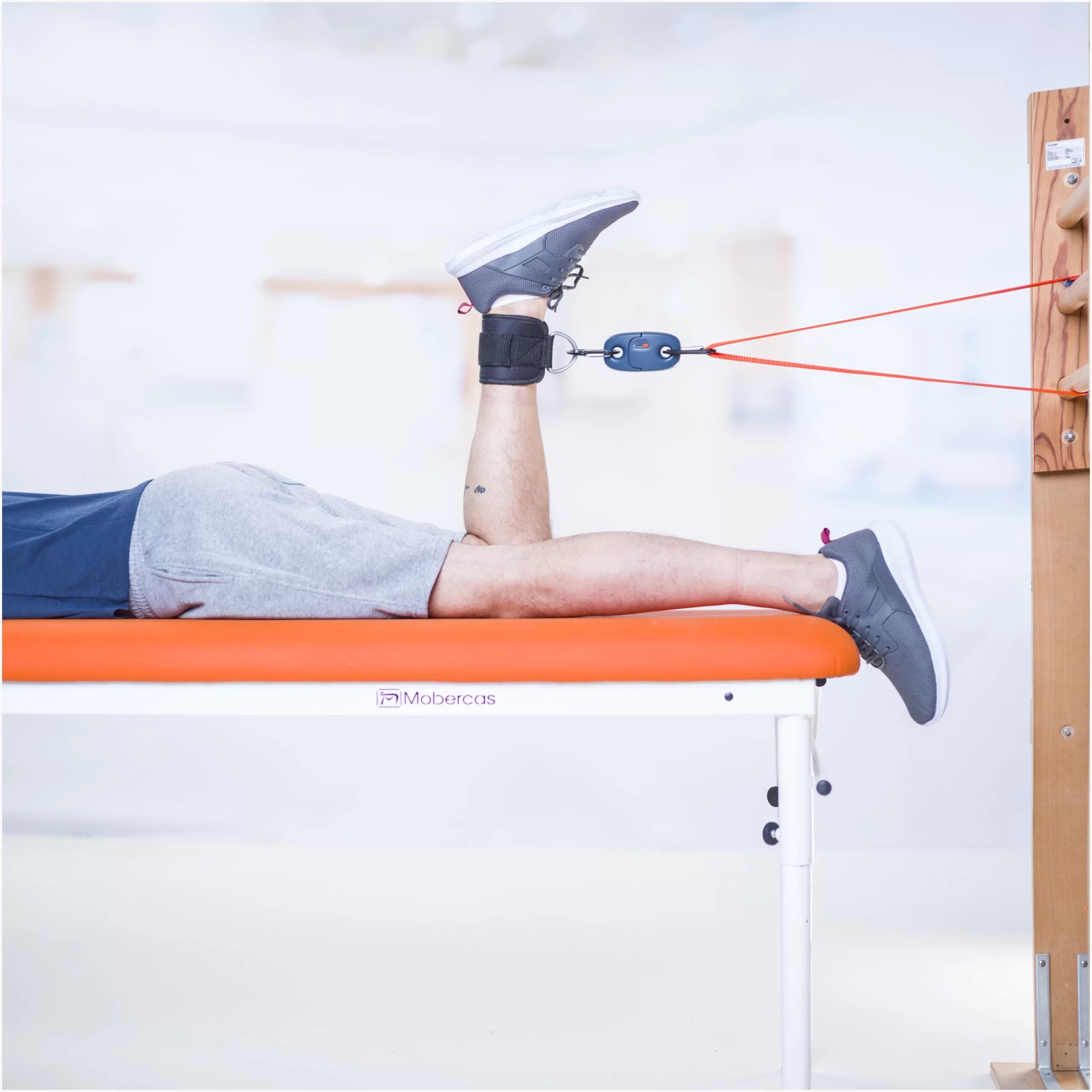 K-Pull being used in a leg exercise upper