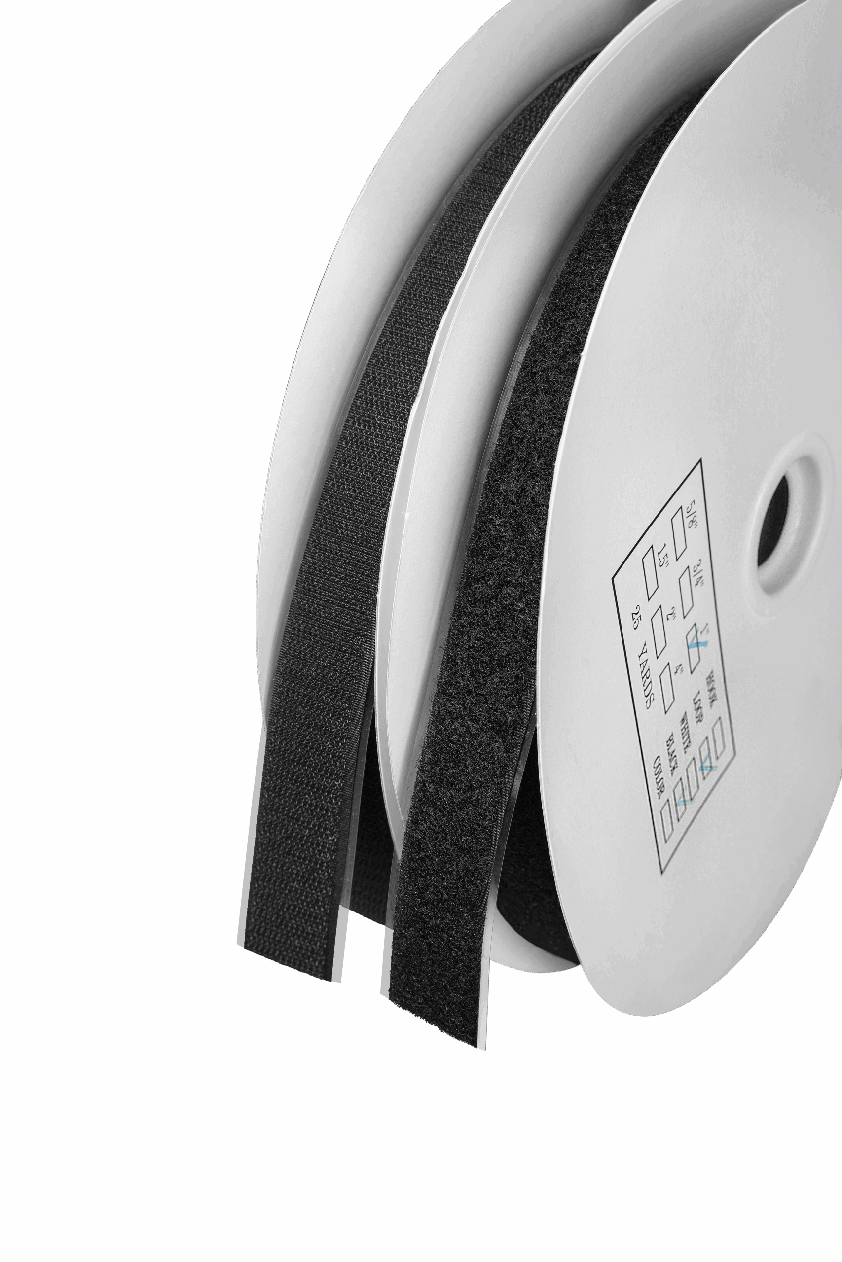 PSA High Adhesive Hook Strap 2.5cmx23m Black