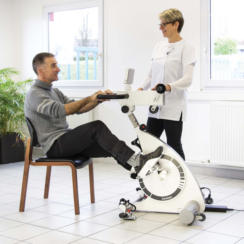 man exercising large