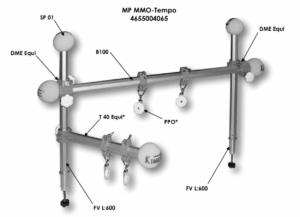 MP MMO Tempo Partial Frame (Foot End)