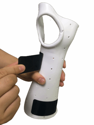 Manosplint® Hook sticky back 80x38mm (x100)