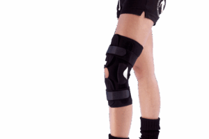 Wraparound knee brace